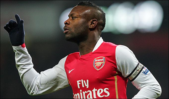 William Gallas didn't play in the match on Saturday